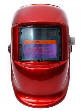 1pc Red Cover Auto Darkening Solar Welders Welding Helmet Ma
