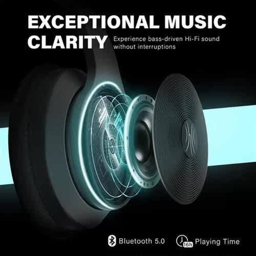 Oneodio A40 Active Noise Cancelling Bluetooth Headphones V5