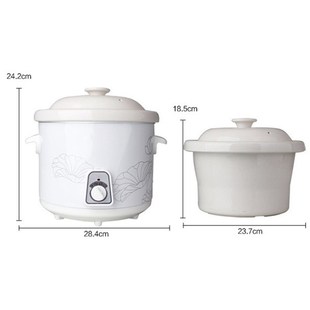 220V 3L Electric Slow Cooker Ceracs Health Porridge Soup Pot