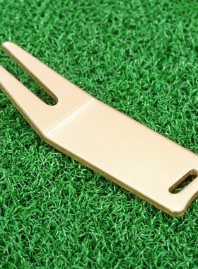 Aluminum Bent Golf Divot Repair Tool k Prongs  Putting Green