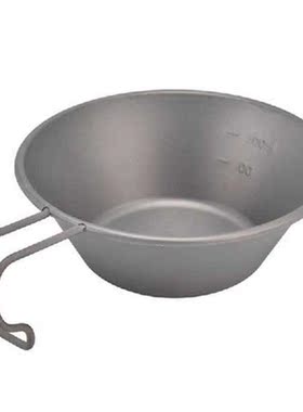 Outdoor Titanium Camping Bowl Portable Safe High