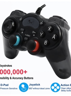 Wireless Gamepad Joystick Control For for PS3/PS4/Switch/PC