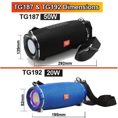 50W High Power Bluetooth Speaker Sound Column Outdoor Subwoo