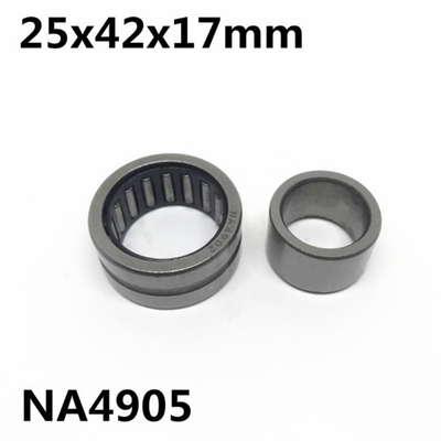 10pcs NA4905 needle roller bearing 25x42x17mm Bearing steel