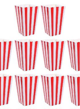 Popcorn Boxes Paper Movie Containers Box Party Night