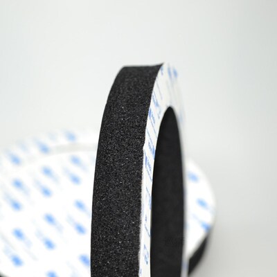 2 Pcs 6.5 Inch Car Speaker Ring Bass Door Trim Sound Insulat