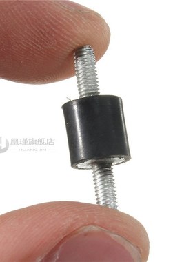 4pcs M3 8x8mm Rubber Mounts Double Ends Screw Anti Vibration