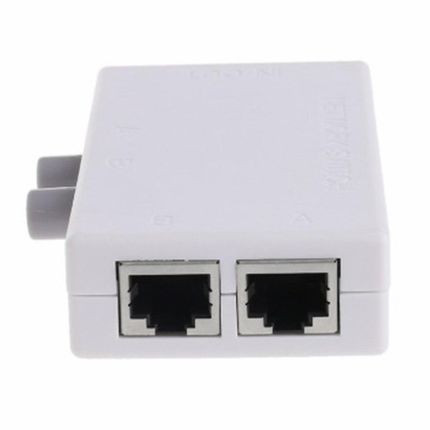 2 Port Network Switch LAN  Selector Mini Internet Interna