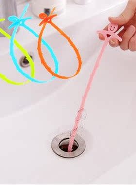 2Pcs Smile Design Colorful Tet Kitchen Sewer Pipe Blockades