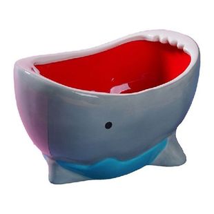 Cute Shark Attack Bowl Cereal Candy Bowl Ceramic Bowl