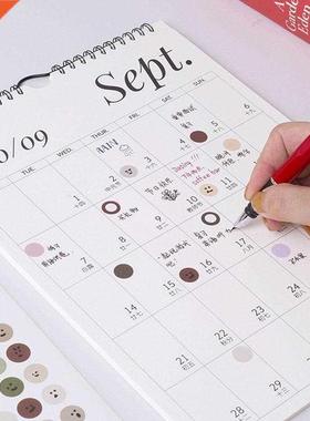 2021 Simple Wall Calendar Weekly Monthly Planner Agenda Cale