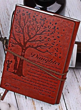 Notebook Blank Writing  Travel Stationery Loose-Leaf Jotter