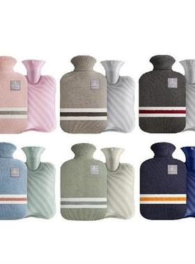 2000ml Hot Water Bottle Bag Cold-proof Water-filling Winter