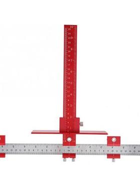 1 pcs Aluminum Alloy Doweling Jig Woodworking Cabinet Templa