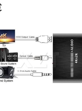 Optical TOSLINK SPDIF 3.5mm Stereo 1PCS Audio Extractor NEW