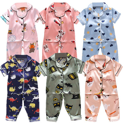Girl Pajama Sets Boy Baby Clothes Kids Sleepwear Pijama Todd