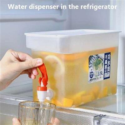 PP material 3.5L Water Tank/Bucket With Faucet Cold brewed