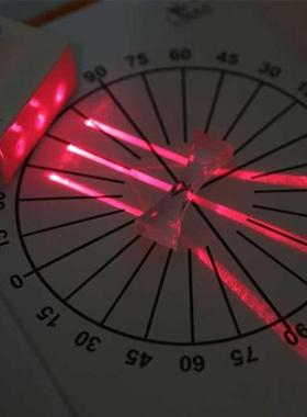 Optical Concave Convex Lens Prism Set Physical Optical Kit L