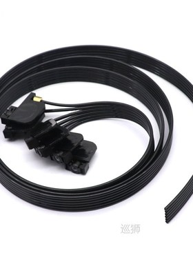 6 color ink tube hose pipe pipe line 1.3m  with uv square sm