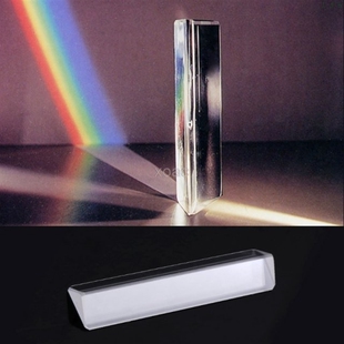 Triangular color prism K9 Optical Glass Right Angle Reflecti