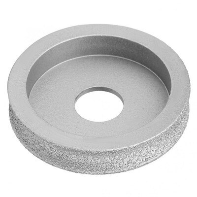 7.3cm Brazed Diamond Grinding Wheel Concave Abrasive Wheel