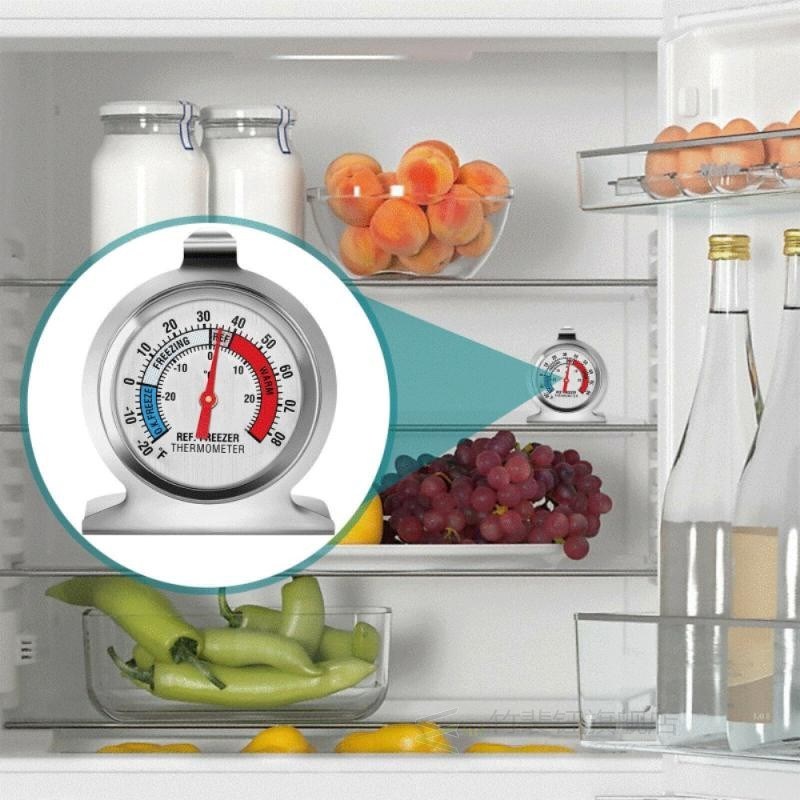 In Stock! Refrigerator Freezer Thermometer Fridge Refrigera