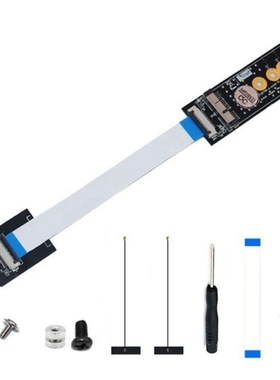 M.2 Wifi Adapter Key A+E to Wifi Card BCM94360CD BCM94331CD