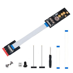 M.2 Wifi Adapter Key A+E to Wifi Card BCM94360CD BCM94331CD