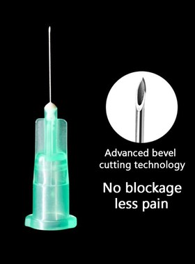 Painless Small Needle Irrigator For Teeth 32G Disposable Syr