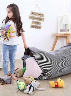 Large 2in1 Stuffed Animal Doll Plush Toys Storage Bag Texil