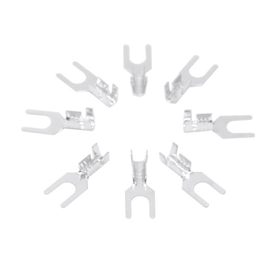 100pcs/lot ,4.2mm furcation Terminal Wire Naked Connector Fo