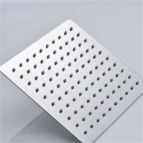 Stainless Steel Chrome Shower Head 6-12 Inch Rainfall Bath
