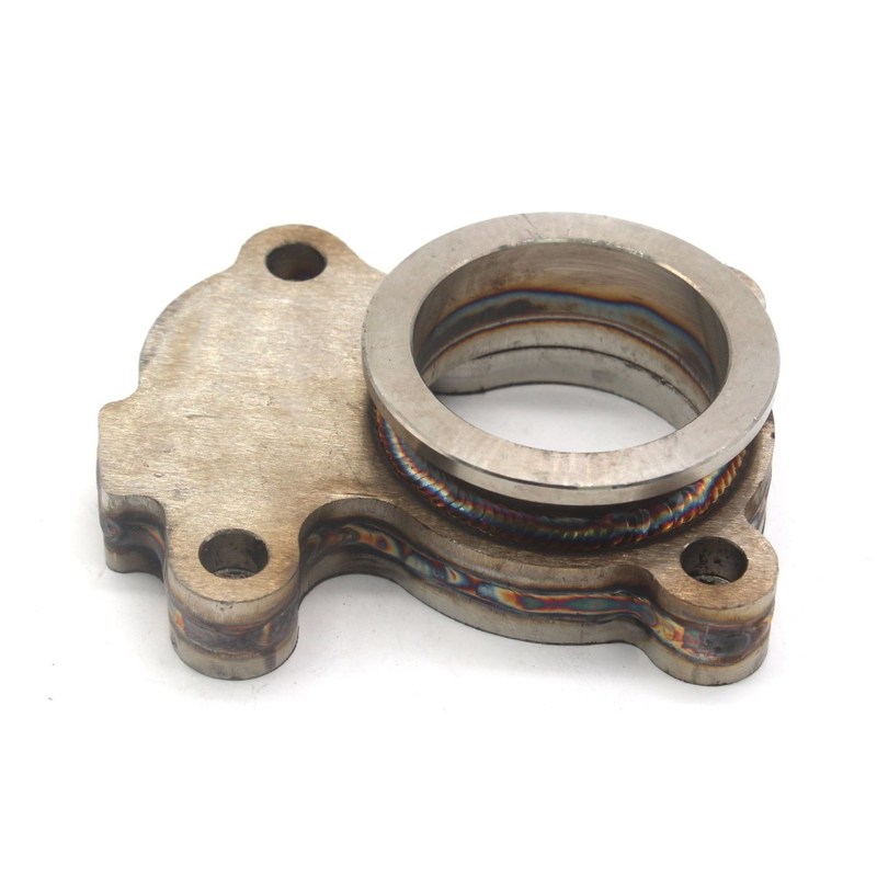 Garrett G15 urbo Wastegate Outlet Housing Flange With 2&quot - 实物图