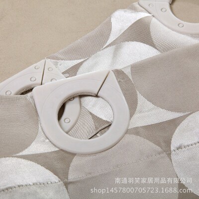 Fabric Shower Curtain-Hooks Bathroom-Accessories-Set Cortina