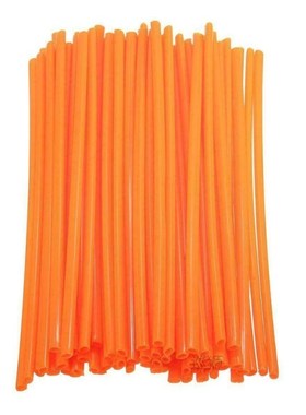 72Pcs Motorcycle Dirt Bike Spoke Skins Covers Wraps Wheel Ri