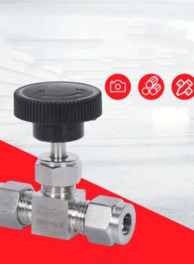 304 adjustable needle valve OD 6 8 10 needle valve panel typ