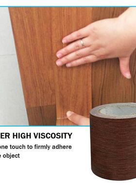 1PC Realistic Wood Grain Repair Adhensive Duct Tape Home Fur