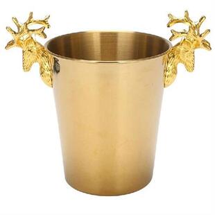 Ice Champagne Bucket Deer Head Wine Chiller Bottle Ice