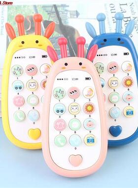1pc Educational toys Cellphone with LED Baby Kid