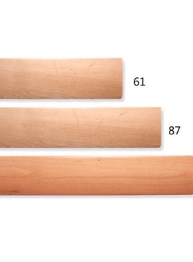 Gaming Wrist Pad / Rest for Mechanical Keyboards Beech Wood