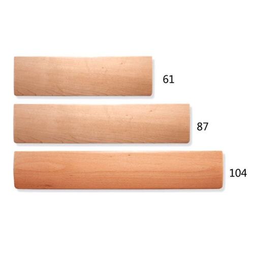 Gaming Wrist Pad / Rest for Mechanical Keyboards Beech Wood