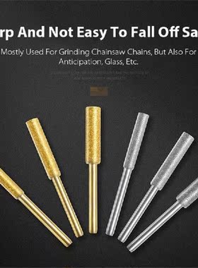2023 New 8PCS Diamond Chainsaw Sharpener Burr 4/4.8/5.5mm