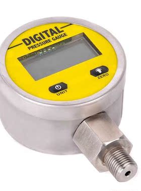 LCD Display Hydraulic Pressure Gauge 0-250BAR / 3600PSI NPT1