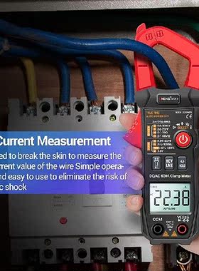 ST210 True RMS Multimeter Clamp Meter DC/AC 600A Amp