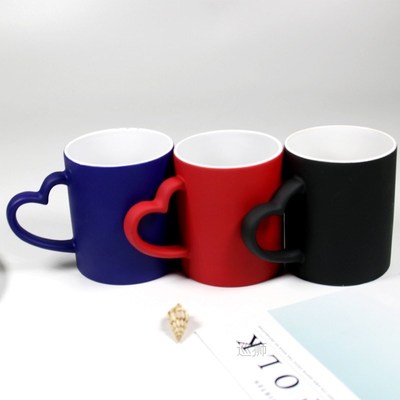 DIY Personalized Magic Mug Heat Sensitive Ceramic Mugs Color
