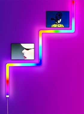 RGBIC Pickup Rhythm Light Color Neon Light Set Gaming