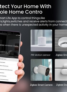 Tuya ZigBee 3.0 Smart Hub Devices Zigbee IOT Gateway Bridge