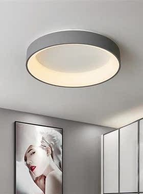 Modern Led Ceiling Lights Fixtures Bedroom Circle Luces Livi