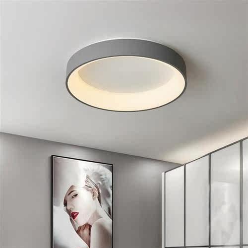 Modern Led Ceiling Lights Fixtures Bedroom Circle Luces Livi