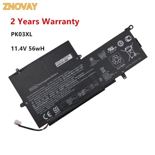 ZNOVAY PK03XL Laptop Battery For HP Spectre Pro X360 Spectre